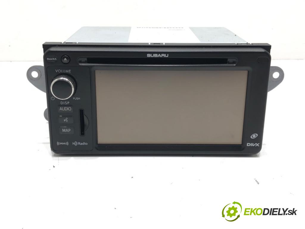 SUBARU BRZ 2012 - 2022    2.0 (ZC6) 147 kW [200 KM] benzyna 2012 - 2022  RADIO Navigácia 86271CA640 (Audio zariadenia)