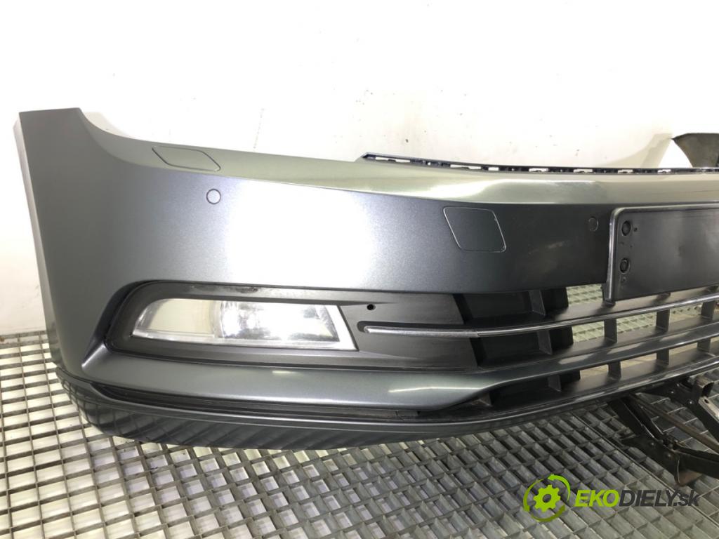 VW PASSAT B8 (3G2, CB2) 2014 - 2022    1.4 TSI 110 kW [150 KM] benzyna 2014 - 2022  nárazník přední část KOMPLETNÍ:
