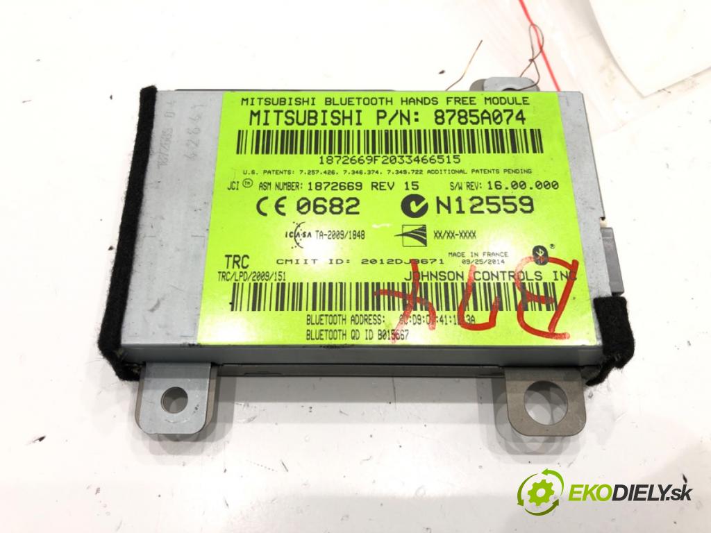 PEUGEOT 4008 2012 - 2022    1.8 HDi 110 kW [150 KM] olej napędowy 2012 - 2022  Modul BLUETOOTH 8785A074 (Ostatné)