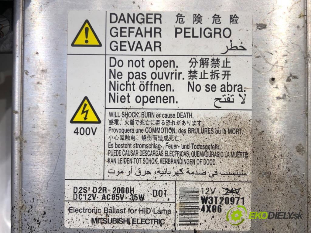 PEUGEOT 4008 2012 - 2022    1.8 HDi 110 kW [150 KM] olej napędowy 2012 - 2022  Menič XENON W3T20971 (Riadiace jednotky xenónu)