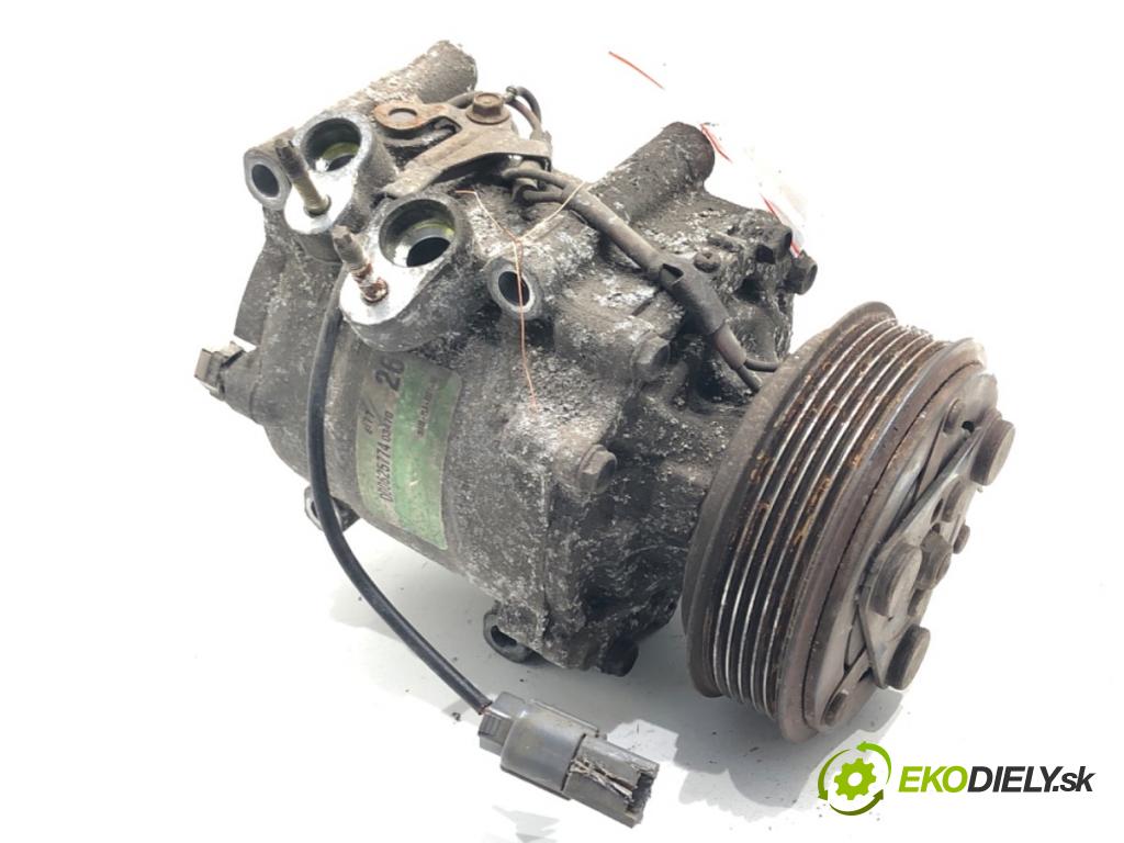 HONDA CIVIC VII Hatchback (EU, EP, EV) 2000 - 2006    1.6 i (EP2) 81 kW [110 KM] benzyna 2001 - 2005  Kompresor klimatizácie 38800-PLA-E021-M2 (Kompresory klimatizácie)