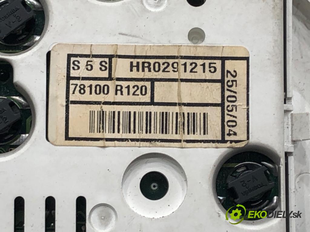 HONDA CIVIC VII Hatchback (EU, EP, EV) 2000 - 2006    1.6 i (EP2) 81 kW [110 KM] benzyna 2001 - 2005  Prístrojovka HR0291215 (Prístrojové dosky, displeje)