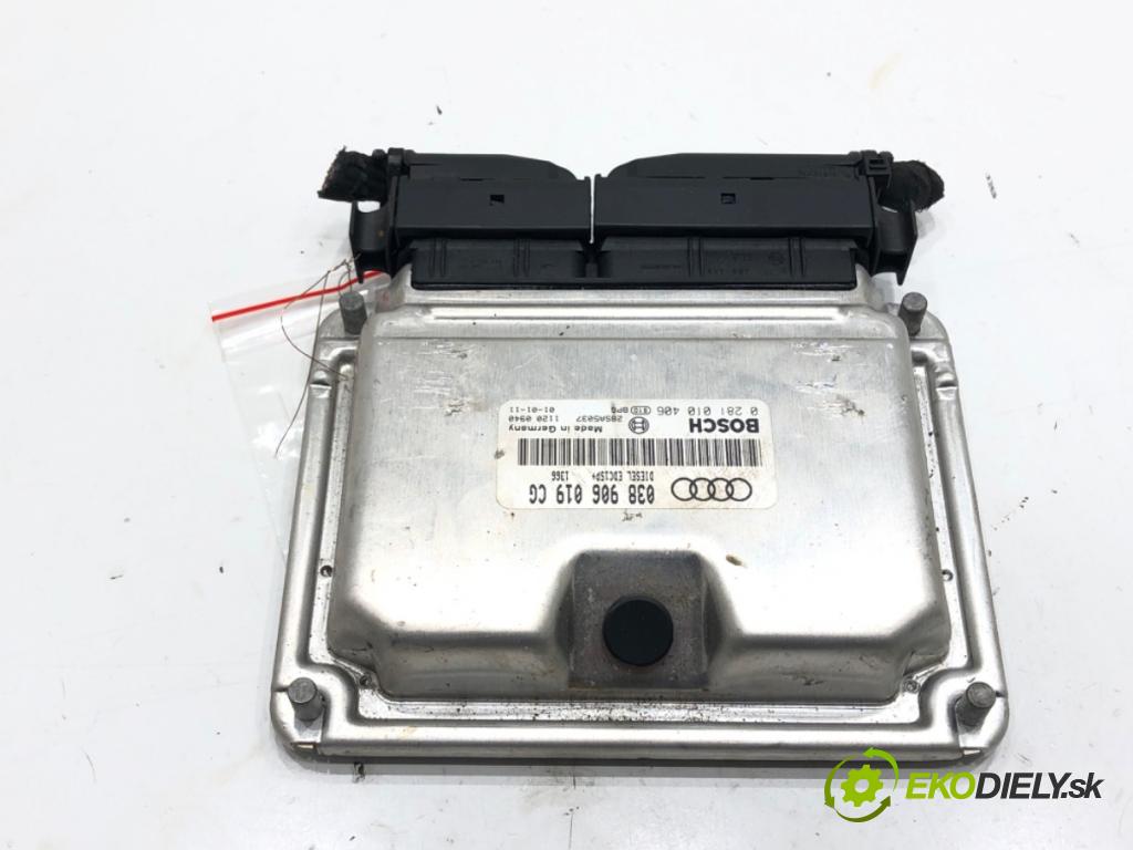 AUDI A4 B6 (8E2) 2000 - 2005    1.9 TDI 96 kW [130 KM] olej napędowy 2000 - 2004  riadiaca jednotka Motor 038906019CG (Riadiace jednotky)