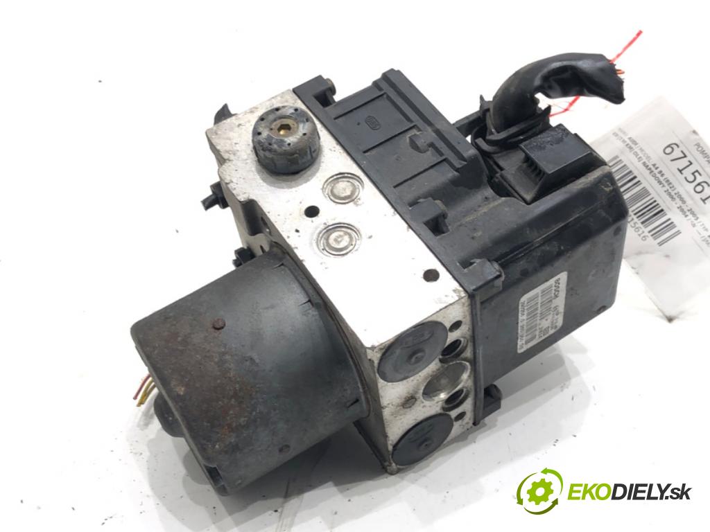 AUDI A4 B6 (8E2) 2000 - 2005    1.9 TDI 96 kW [130 KM] olej napędowy 2000 - 2004  Pumpa ABS 8E0614517L (Pumpy ABS)