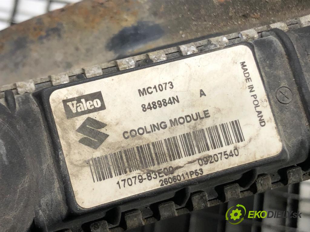 SUZUKI WAGON R+ liftback (MM) 2000 - 2022    1.3 (RB 413) 56 kW [76 KM] benzyna 2000 - 2004  Chladič vody Ventilátor 17079-83E00