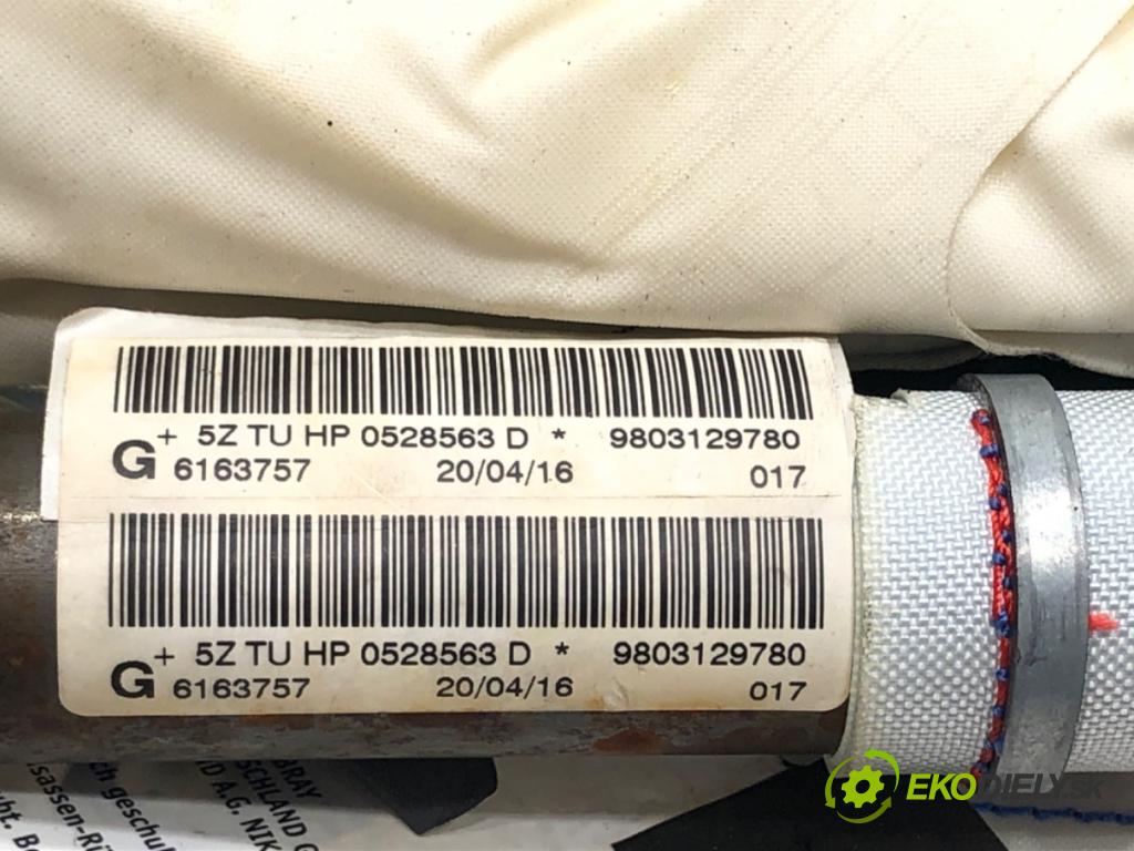 CITROEN C3 PICASSO (SH_) 2009 - 2022    1.2 THP 110 81 kW [110 KM] benzyna 2015 - 2022  Stropný pravá 9803129780 (Airbagy)