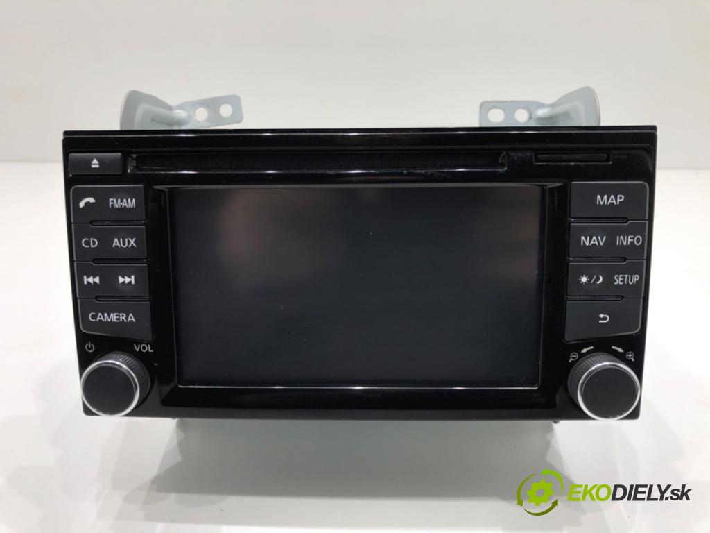 NISSAN JUKE (F15) 2010 - 2022    1.6 DIG-T 140 kW [190 KM] benzyna 2010 - 2022  RADIO 25915BX80B (Audio zariadenia)