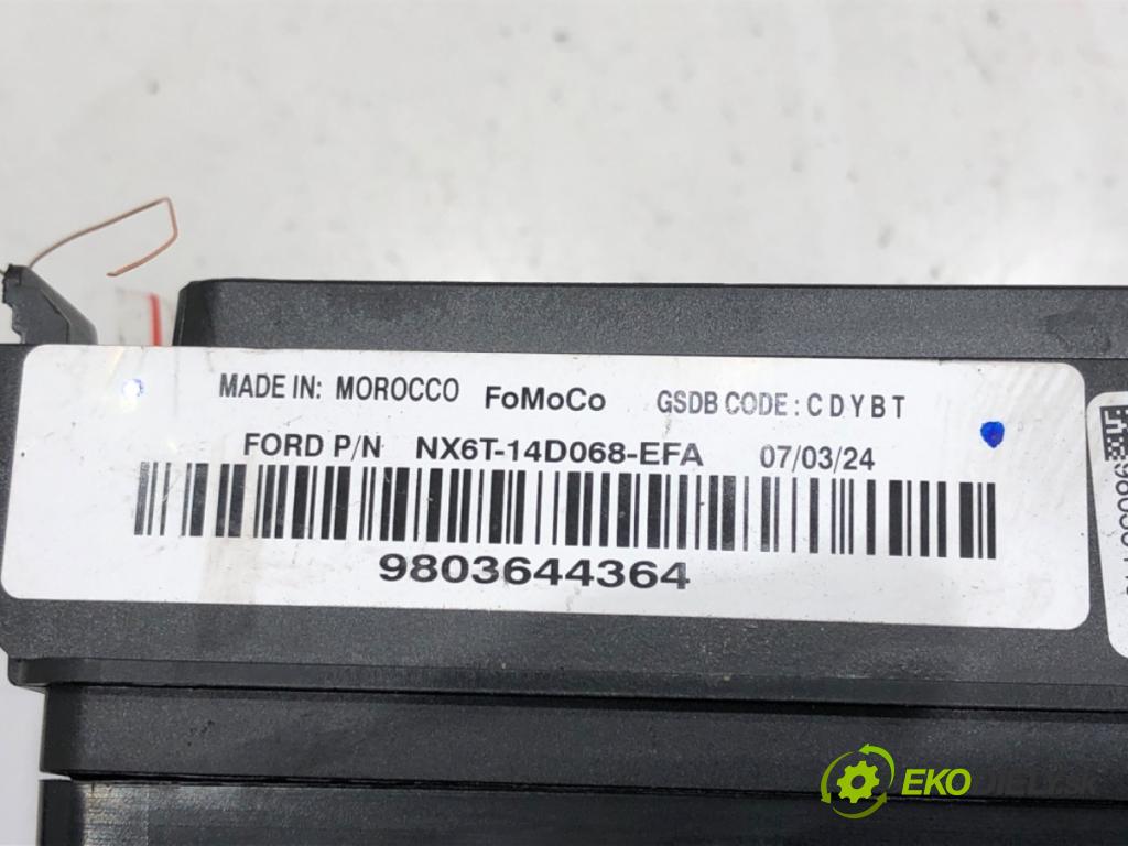 FORD FOCUS IV Turnier (HP) 2018 - 2022    1.5 EcoBlue 88 kW [120 KM] olej napędowy 2018 - 2022  skříňka poistková NX6T-14D068-EFA (Pojistkové skříňky)