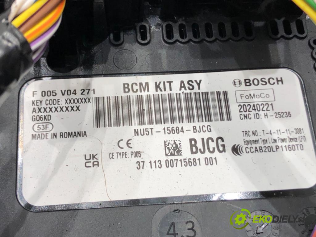 FORD FOCUS IV Turnier (HP) 2018 - 2022    1.5 EcoBlue 88 kW [120 KM] olej napędowy 2018 - 2022  Modul BCM NU5T-15604-BJCG (Ostatné)