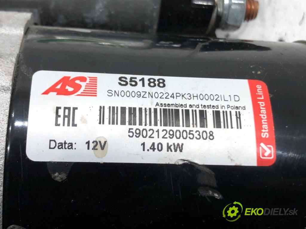MITSUBISHI OUTLANDER II (CW_W) 2006 - 2012    2.4 4WD (CW5W) 125 kW [170 KM] benzyna 2007 - 2012  Štartér S5188 (Štartéry)