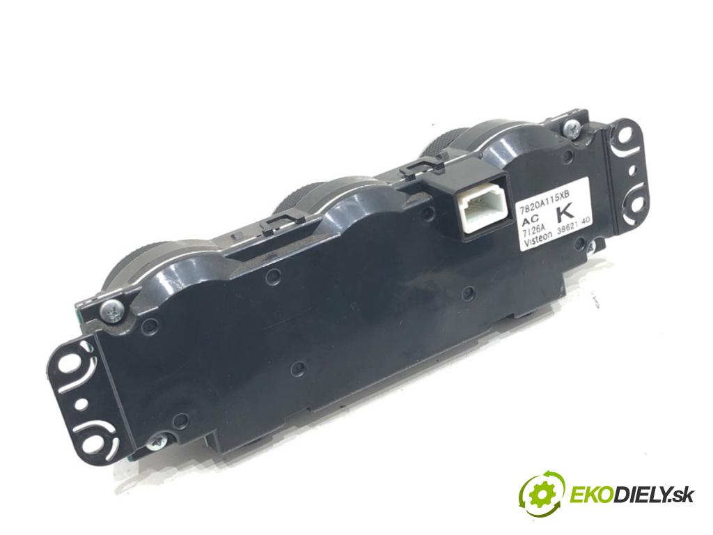 MITSUBISHI OUTLANDER II (CW_W) 2006 - 2012    2.4 4WD (CW5W) 125 kW [170 KM] benzyna 2007 - 2012  Panel ovládania kúrenia 7820A115XB (Prepínače, spínače, tlačidlá a ovládače kúrenia)