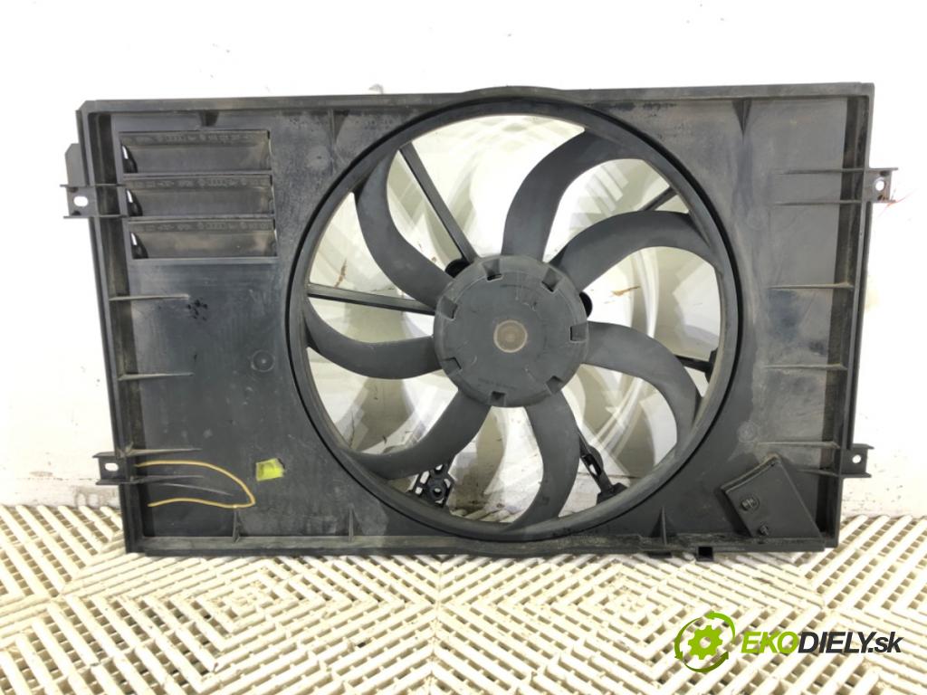 SEAT LEON (1P1) 2005 - 2013    1.9 TDI 77 kW [105 KM] olej napędowy 2005 - 2010  ventilátor chladiče 1K0121205AA (Ventilátory)