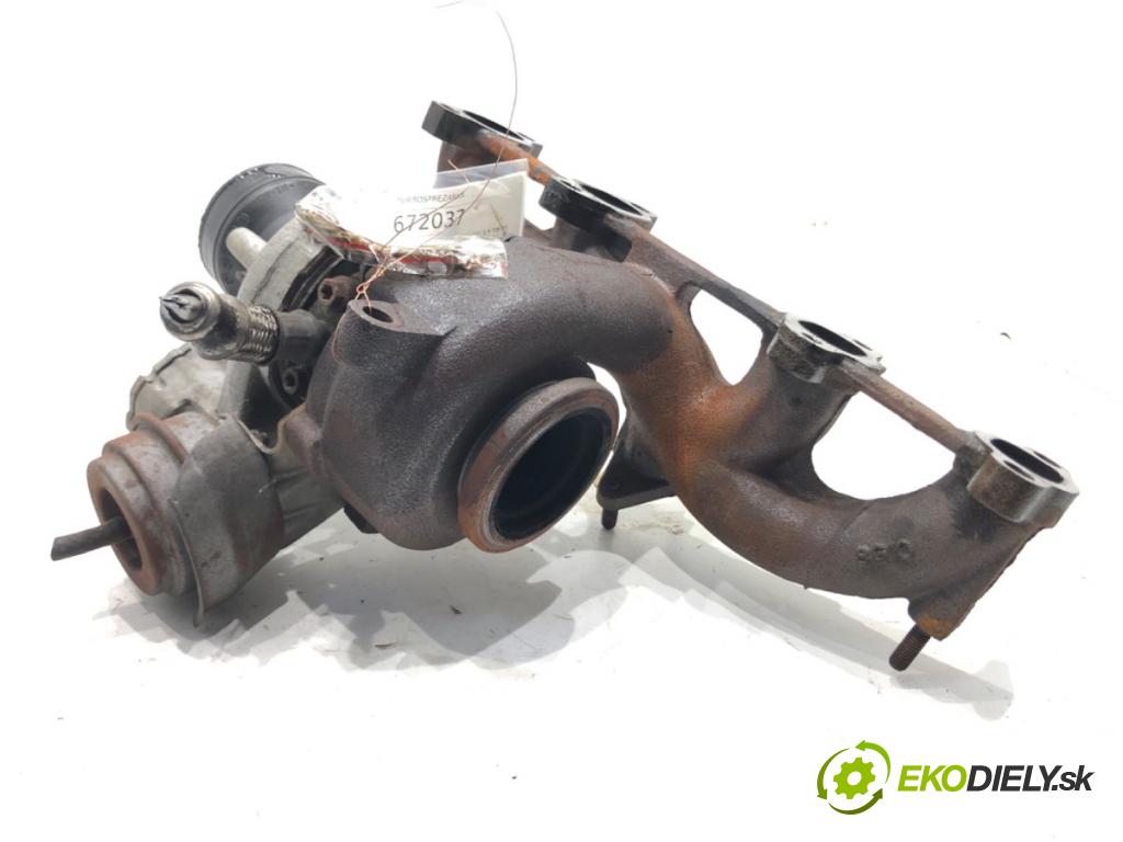 SEAT LEON (1P1) 2005 - 2013    1.9 TDI 77 kW [105 KM] olej napędowy 2005 - 2010  turbo 03G253014F (Turbodúchadla (kompletní))
