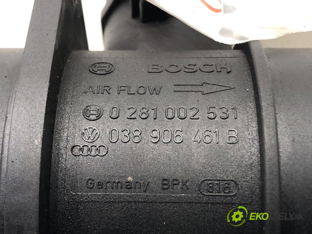 SEAT LEON (1P1) 2005 - 2013    1.9 TDI 77 kW [105 KM] olej napędowy 2005 - 2010  Váha vzduchu 038906461B (Váhy vzduchu)