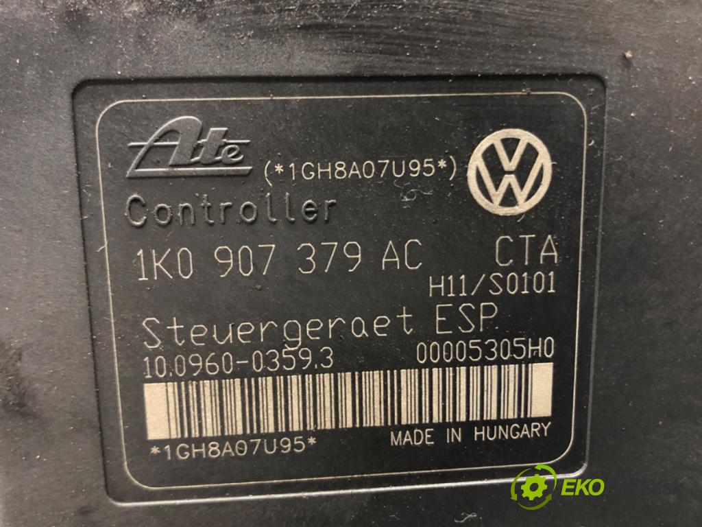 SEAT LEON (1P1) 2005 - 2013    1.9 TDI 77 kW [105 KM] olej napędowy 2005 - 2010  Pumpa ABS 1K0907379AC (Pumpy ABS)