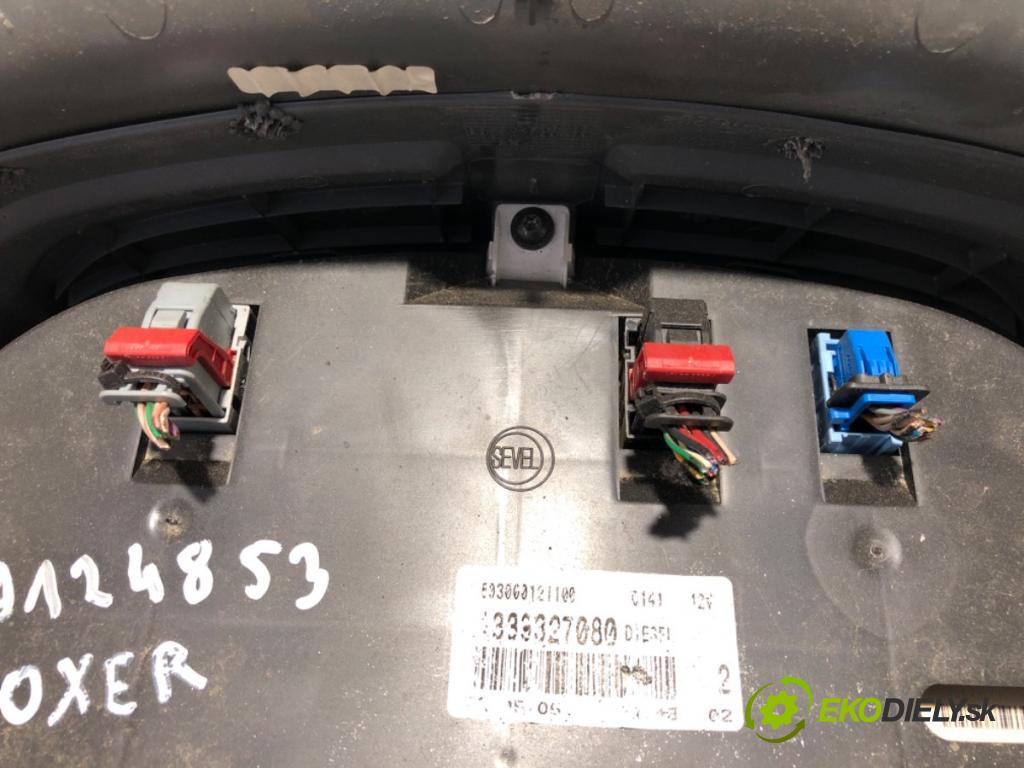 PEUGEOT BOXER Autobus (244, Z_) 2001 - 2022    2.0 HDi 62 kW [84 KM] olej napędowy 2002 - 2022  Prístrojovka 1339327080 (Prístrojové dosky, displeje)