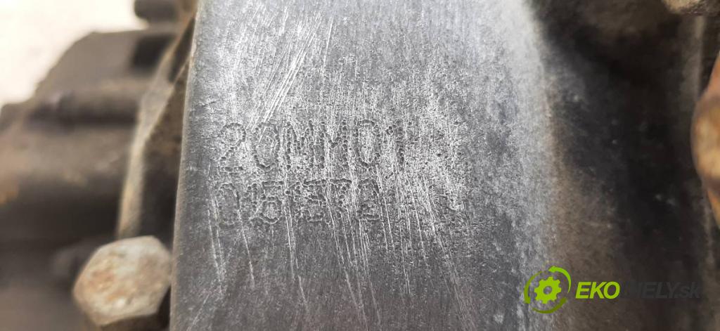 PEUGEOT BOXER Autobus (244, Z_) 2001 - 2022    2.0 HDi 62 kW [84 KM] olej napędowy 2002 - 2022  Prevodovka 20MM01 (Prevodovky)