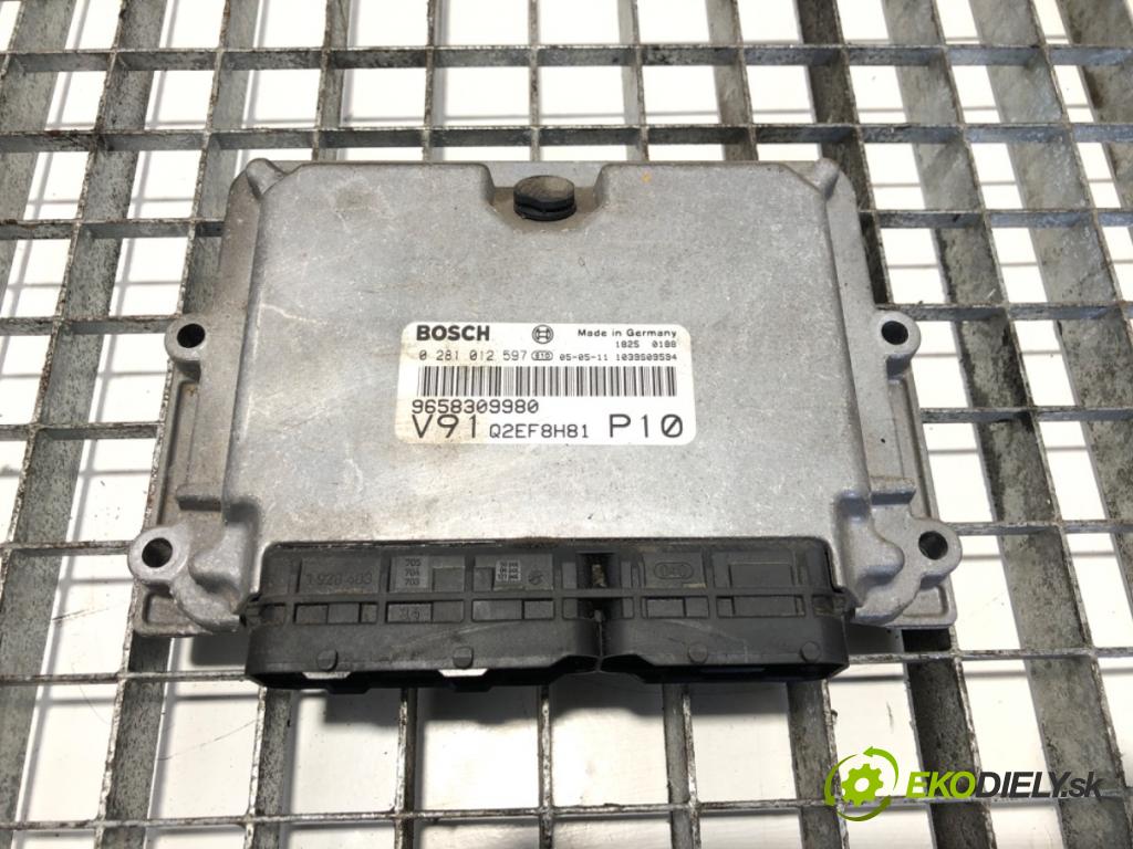 PEUGEOT BOXER Autobus (244, Z_) 2001 - 2022    2.0 HDi 62 kW [84 KM] olej napędowy 2002 - 2022  riadiaca jednotka Motor 9658309980 (Riadiace jednotky)