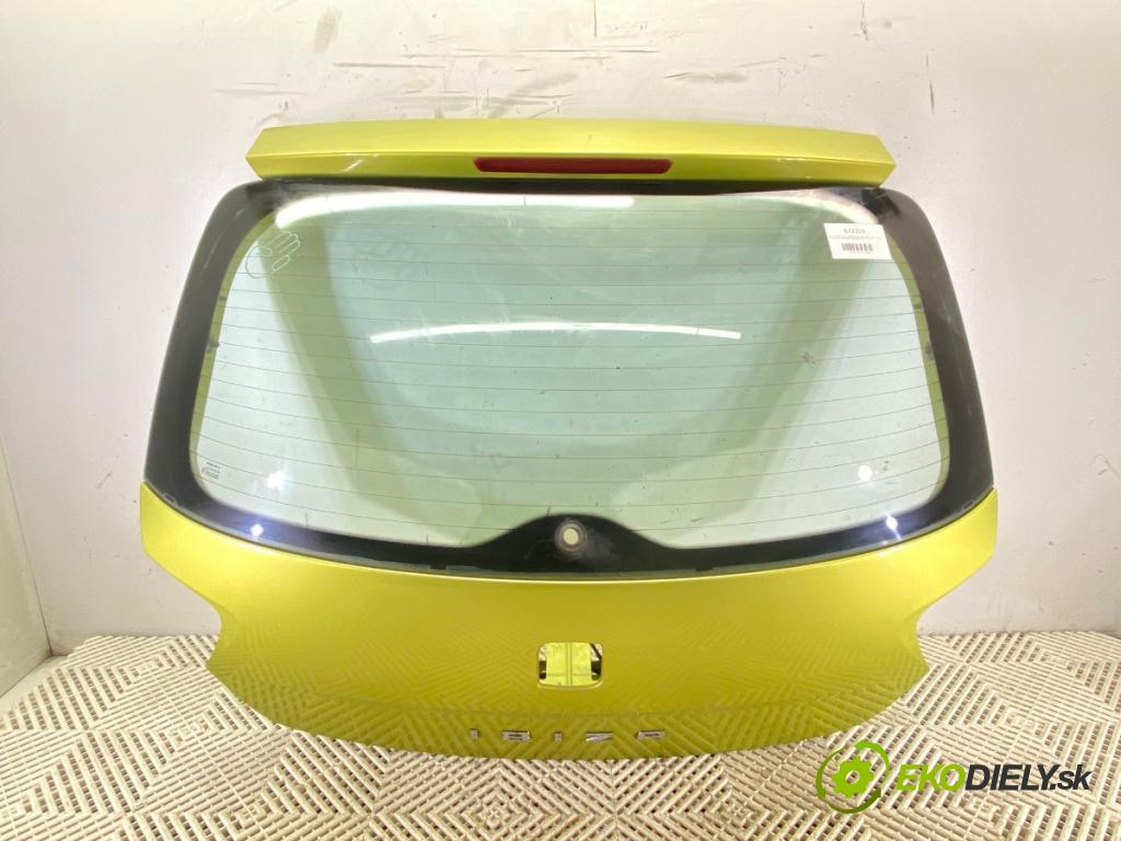 SEAT IBIZA IV liftback 2009 66 kW 1.6 TDI 1598 kapota zad 