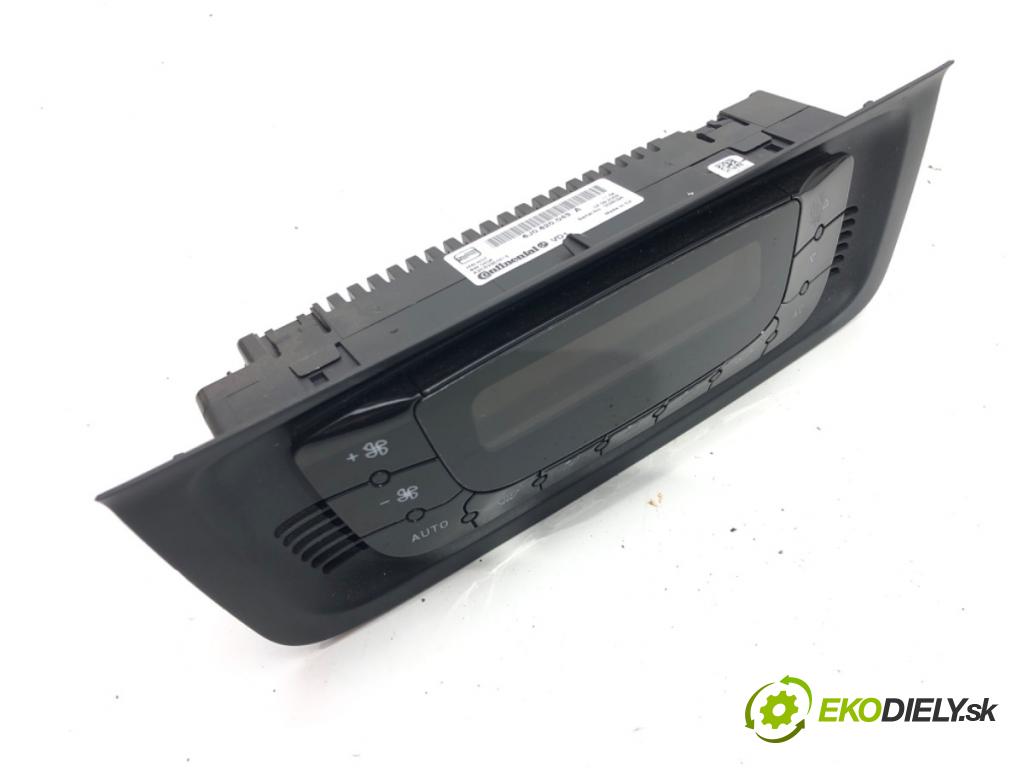 SEAT IBIZA IV (6J5, 6P1) 2008 - 2017    1.6 TDI 66 kW [90 KM] olej napędowy 2009 - 2015  Panel ovládania kúrenia 6J0820043A (Prepínače, spínače, tlačidlá a ovládače kúrenia)