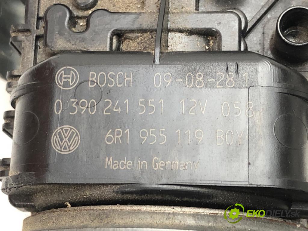 SEAT IBIZA IV (6J5, 6P1) 2008 - 2017    1.6 TDI 66 kW [90 KM] olej napędowy 2009 - 2015  Mechanizmus stieračov predný 6R1955023A (Motorčeky stieračov predné)