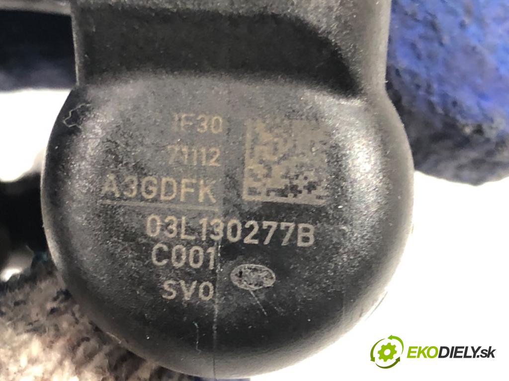 SEAT IBIZA IV (6J5, 6P1) 2008 - 2017    1.6 TDI 66 kW [90 KM] olej napędowy 2009 - 2015  vstrekovač 03L130277B (Vstrekovače)