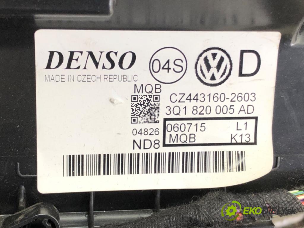 VW PASSAT B8 (3G2, CB2) 2014 - 2022    1.4 TSI 110 kW [150 KM] benzyna 2014 - 2022  topné těleso radiátor topení komplet KOMBAJN 3Q1820005AD (Radiátory topení)