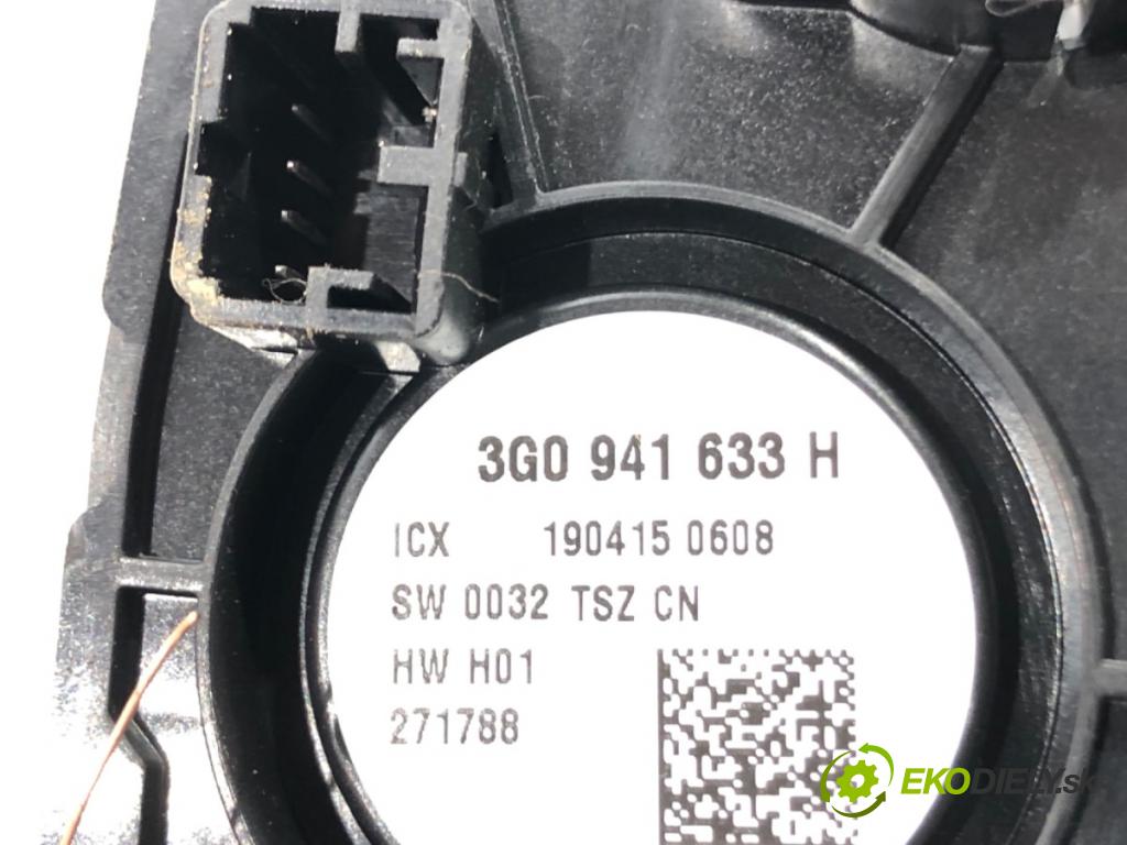 VW PASSAT B8 (3G2, CB2) 2014 - 2022    1.4 TSI 110 kW [150 KM] benzyna 2014 - 2022  Spínač svetiel na prístrojovej doske 3G0941633H (Prepínače, spínače, tlačidlá a ovládače kúrenia)
