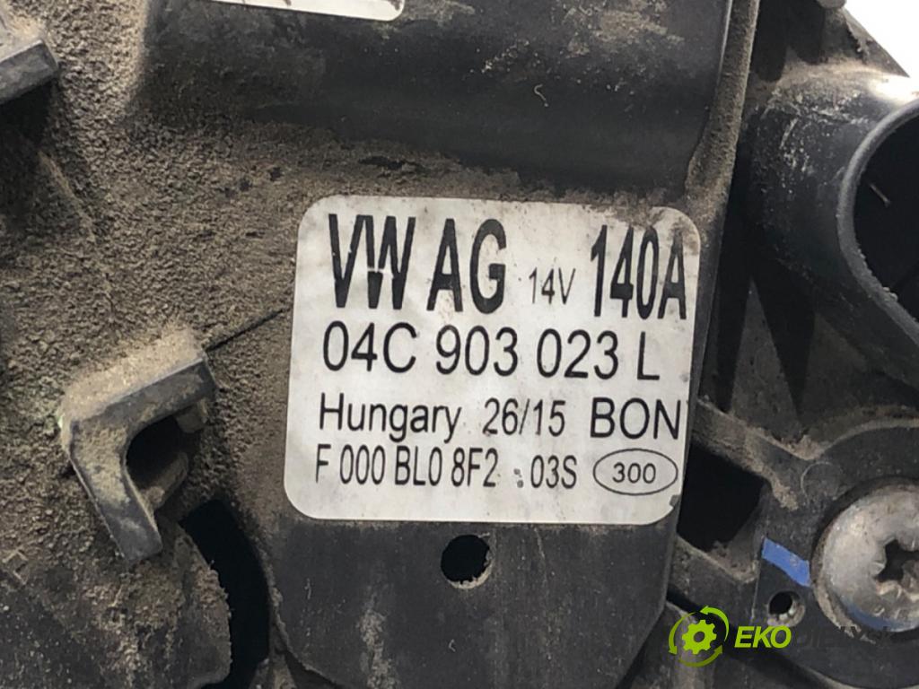 VW PASSAT B8 (3G2, CB2) 2014 - 2022    1.4 TSI 110 kW [150 KM] benzyna 2014 - 2022  Alternátor 04C903023L (Alternátory)