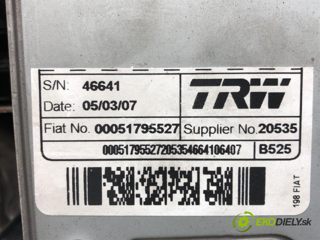 FIAT BRAVO II (198_) 2006 - 2022    1.9 D Multijet (198AXB1A) 88 kW [120 KM] olej napędowy 2007 - 2014  Pumpa servočerpadlo 00051795527 (Servočerpadlá, pumpy riadenia)