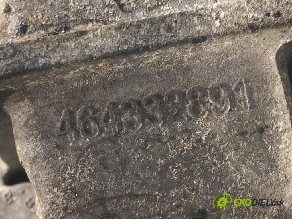 FIAT BRAVO II (198_) 2006 - 2022    1.9 D Multijet (198AXB1A) 88 kW [120 KM] olej napędowy 2007 - 2014  Prevodovka 464332891 (Prevodovky)