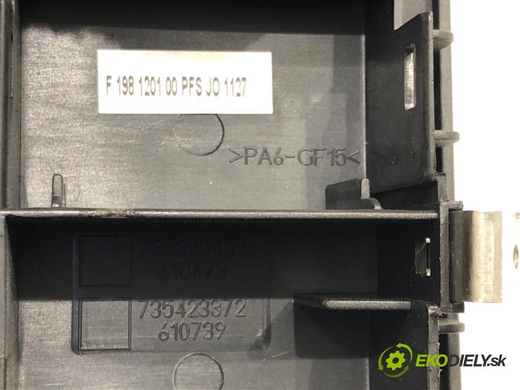 FIAT BRAVO II (198_) 2006 - 2022    1.9 D Multijet (198AXB1A) 88 kW [120 KM] olej napędowy 2007 - 2014  Prepínač okien 735423372 (Prepínače, spínače, tlačidlá a ovládače kúrenia)