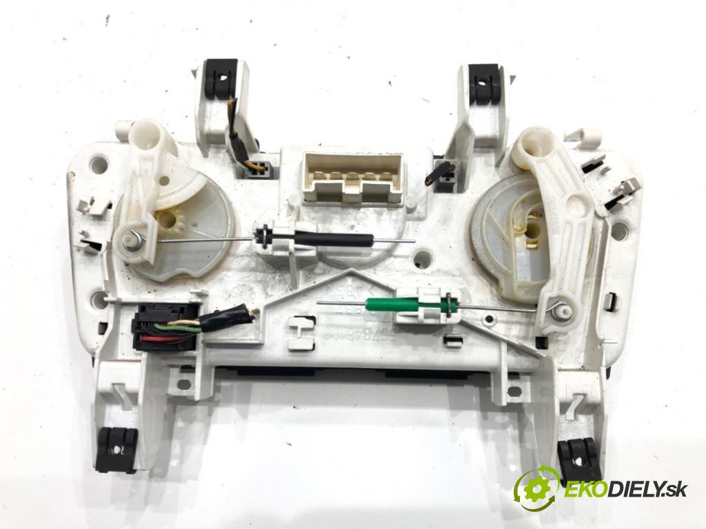 FIAT BRAVO II (198_) 2006 - 2022    1.9 D Multijet (198AXB1A) 88 kW [120 KM] olej napędowy 2007 - 2014  Panel ovládania kúrenia 5G7846100 (Prepínače, spínače, tlačidlá a ovládače kúrenia)