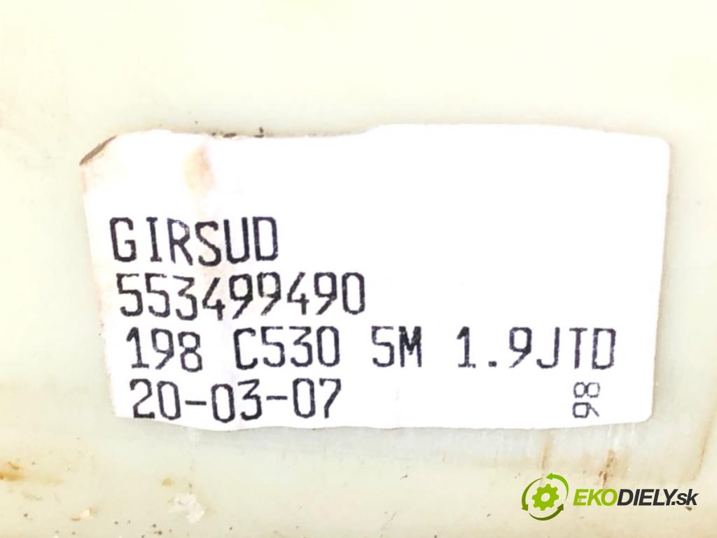 FIAT BRAVO II (198_) 2006 - 2022    1.9 D Multijet (198AXB1A) 88 kW [120 KM] olej napędowy 2007 - 2014  Kulisa 553499490 (Rýchlostné páky / kulisy)