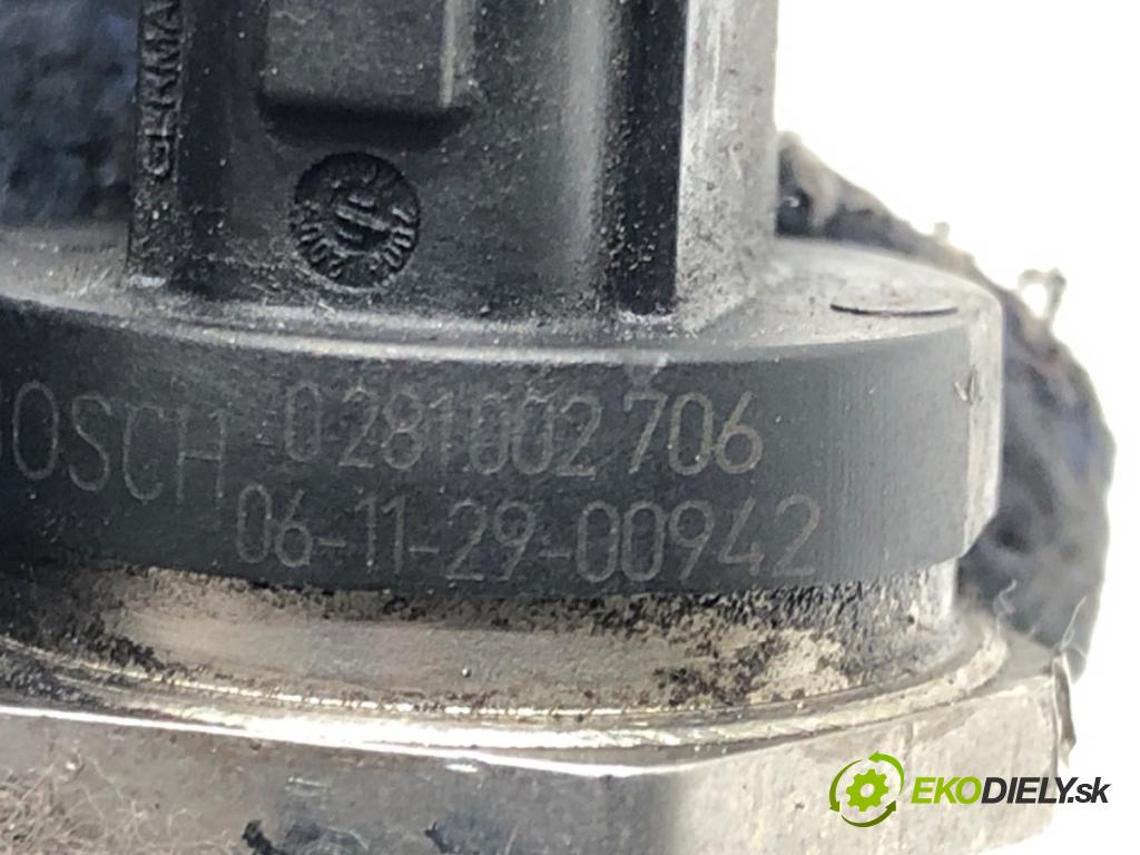FIAT BRAVO II (198_) 2006 - 2022    1.9 D Multijet (198AXB1A) 88 kW [120 KM] olej napędowy 2007 - 2014  Snímač tlaku paliva 0281002706 (Snímače)