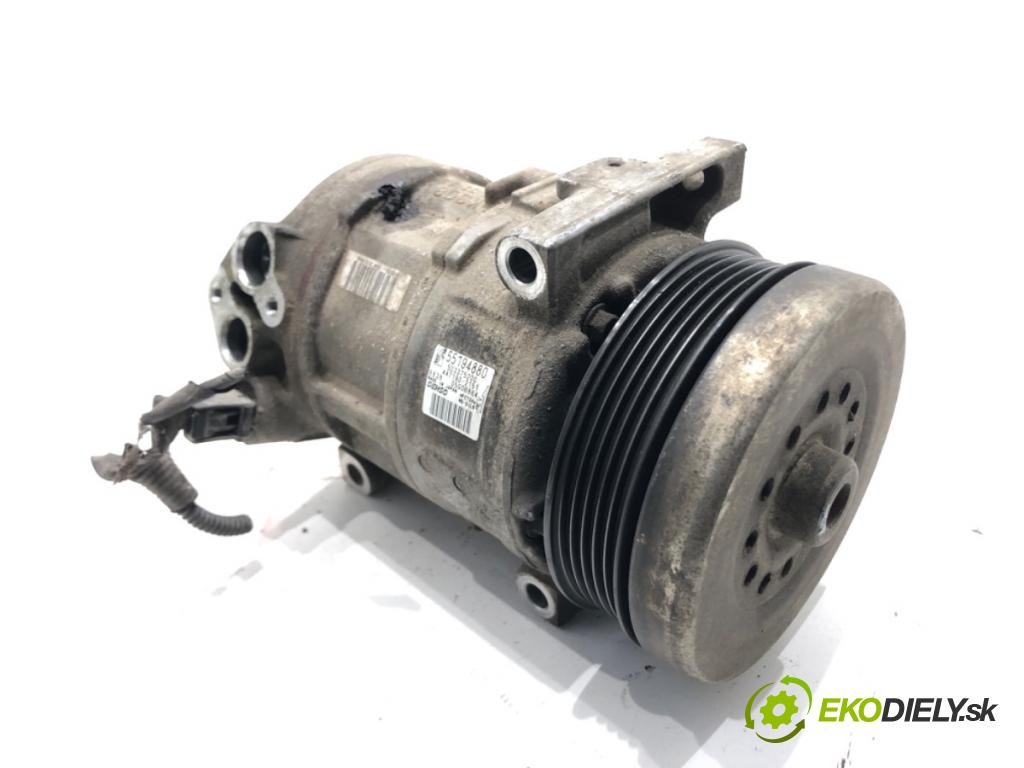 FIAT GRANDE PUNTO (199_) 2005 - 2022    1.4 (199AXB11, 199AXB1A, 199BXB1A, 199AXL1A) 57 kW [77 KM] benzyna 2005 - 2015  Kompresor klimatizácie 55194880 (Kompresory klimatizácie)