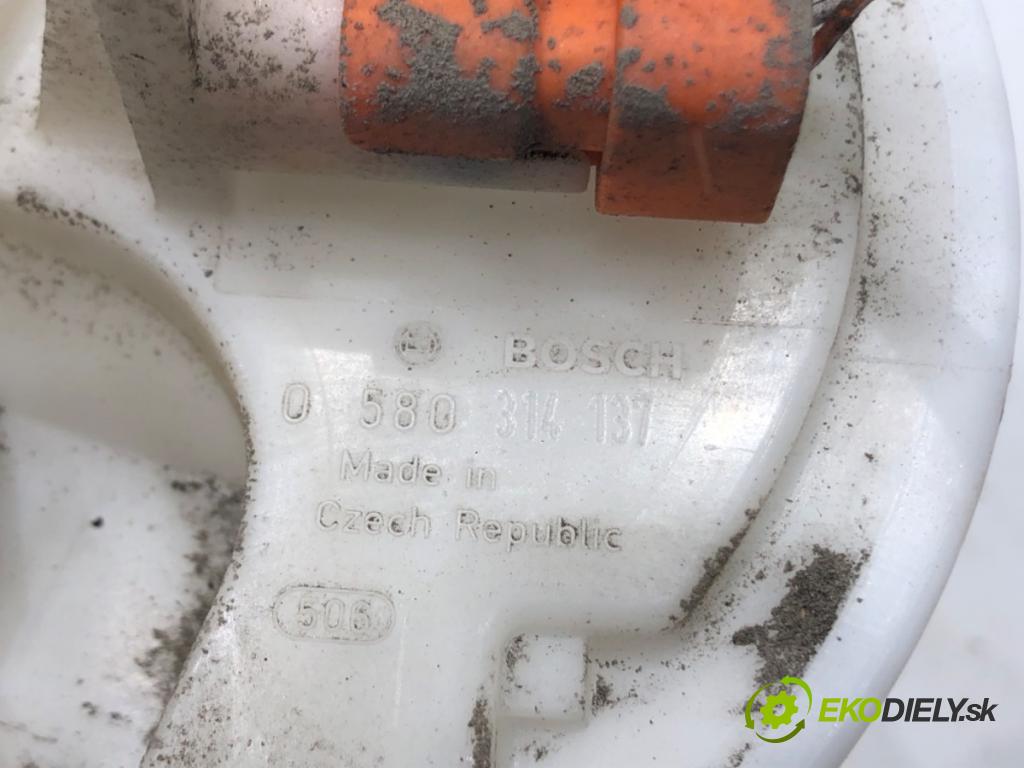 FIAT GRANDE PUNTO (199_) 2005 - 2022    1.4 (199AXB11, 199AXB1A, 199BXB1A, 199AXL1A) 57 kW [77 KM] benzyna 2005 - 2015  pumpa paliva 0580314137