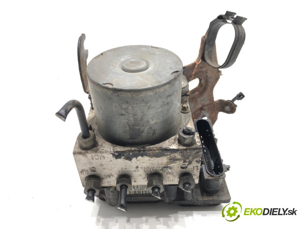 FIAT GRANDE PUNTO (199_) 2005 - 2022    1.4 (199AXB11, 199AXB1A, 199BXB1A, 199AXL1A) 57 kW [77 KM] benzyna 2005 - 2015  Pumpa ABS 55700423 (Pumpy ABS)