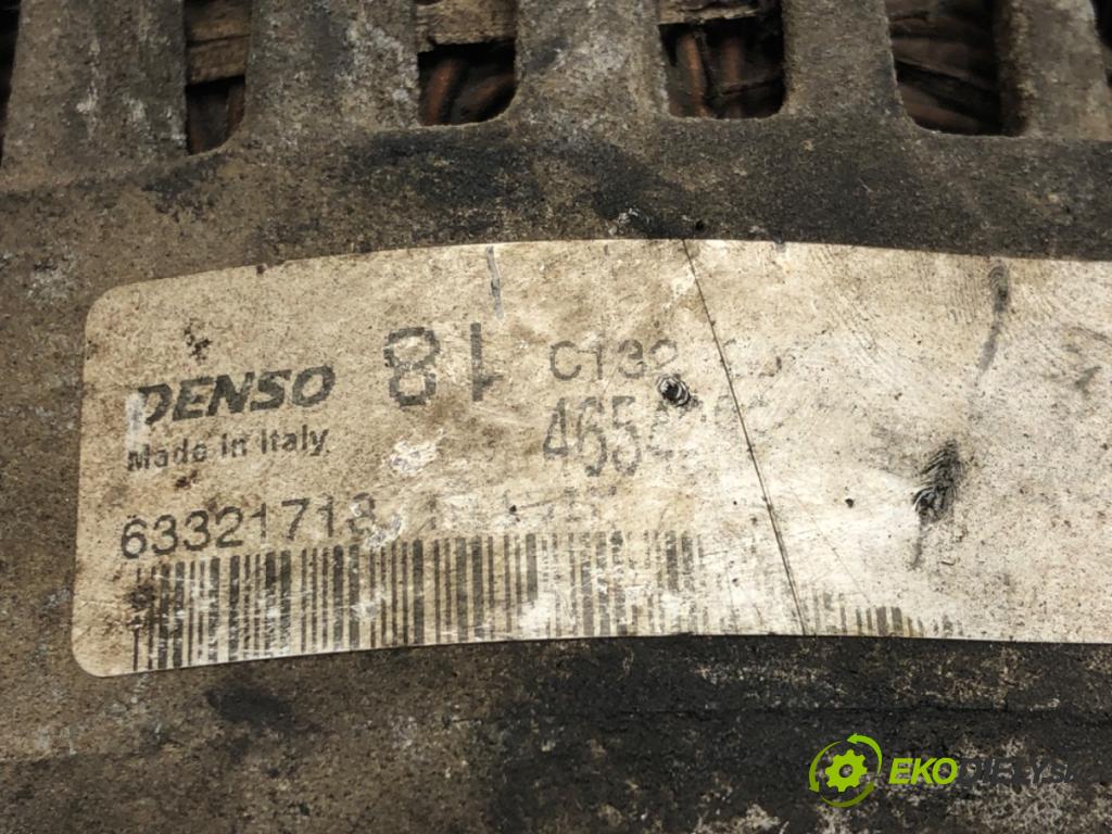 FIAT GRANDE PUNTO (199_) 2005 - 2022    1.4 (199AXB11, 199AXB1A, 199BXB1A, 199AXL1A) 57 kW [77 KM] benzyna 2005 - 2015  Alternátor  (Alternátory)