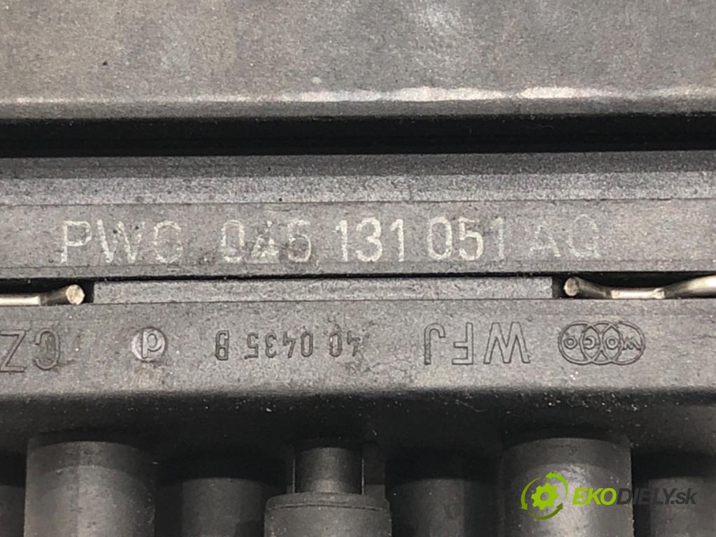 VW POLO (9N_, 9A_) 2001 - 2014    1.4 TDI 51 kW [70 KM] olej napędowy 2005 - 2009  Ventil magnetický 045131051AG (Ostatné)
