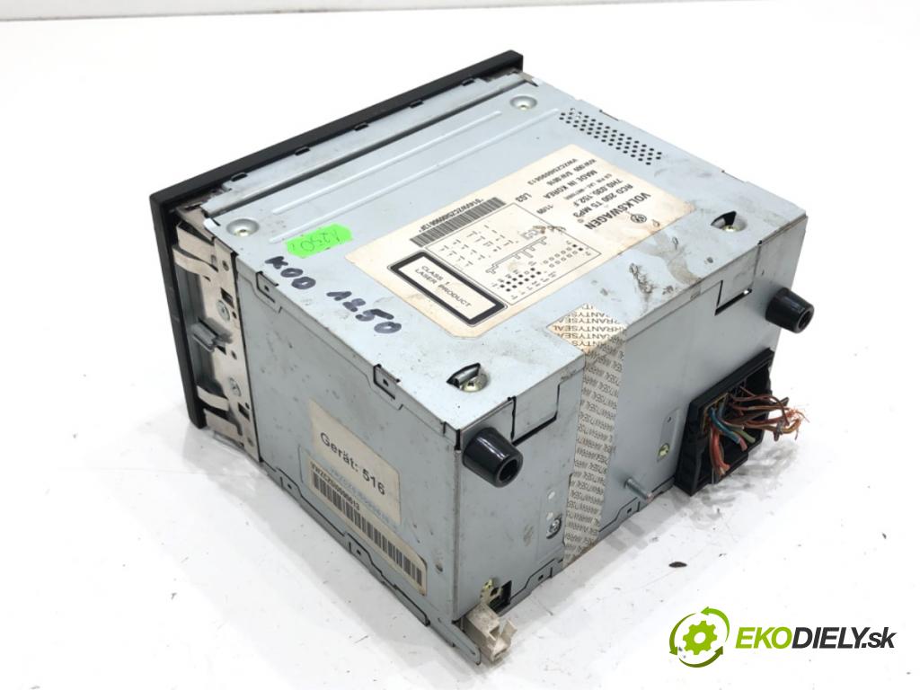 VW POLO (9N_, 9A_) 2001 - 2014    1.4 TDI 51 kW [70 KM] olej napędowy 2005 - 2009  RADIO 7H0035152F (Audio zariadenia)