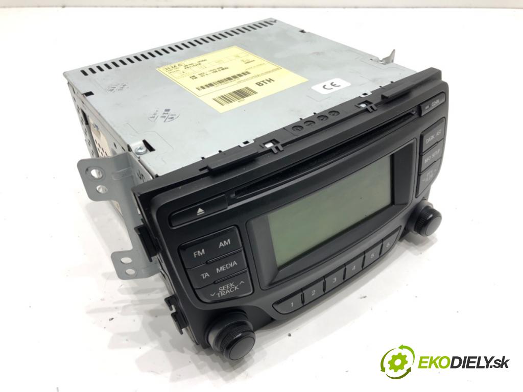 HYUNDAI ix20 (JC) 2010 - 2022    1.4 66 kW [90 KM] benzyna 2010 - 2022  RADIO 96160-1K050 (Audio zariadenia)