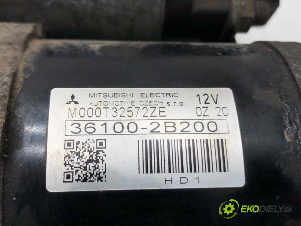 HYUNDAI ix20 (JC) 2010 - 2022    1.4 66 kW [90 KM] benzyna 2010 - 2022  Štartér 36100-2B200 (Štartéry)