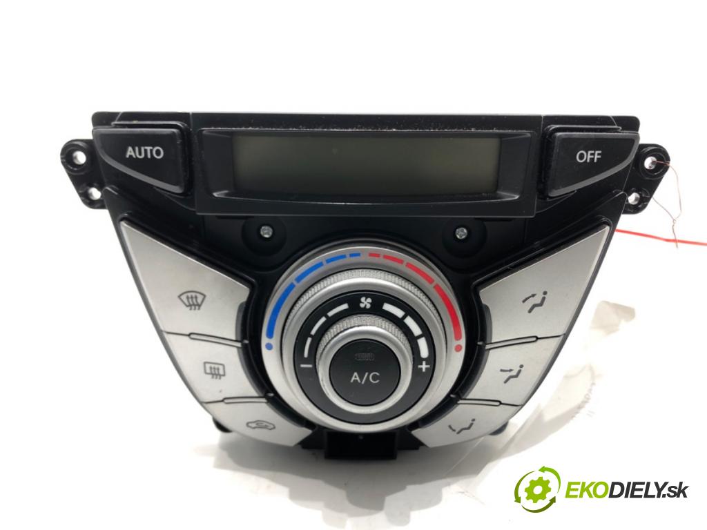 HYUNDAI ix20 (JC) 2010 - 2022    1.4 66 kW [90 KM] benzyna 2010 - 2022  Panel ovládania kúrenia 97250-1K210 (Prepínače, spínače, tlačidlá a ovládače kúrenia)