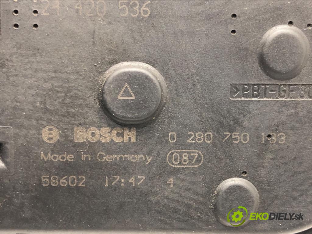 OPEL ASTRA H (A04) 2004 - 2014    1.4 (L48) 66 kW [90 KM] benzyna 2004 - 2010  Škrtiaca klapka 24420536 (Škrtiace klapky)