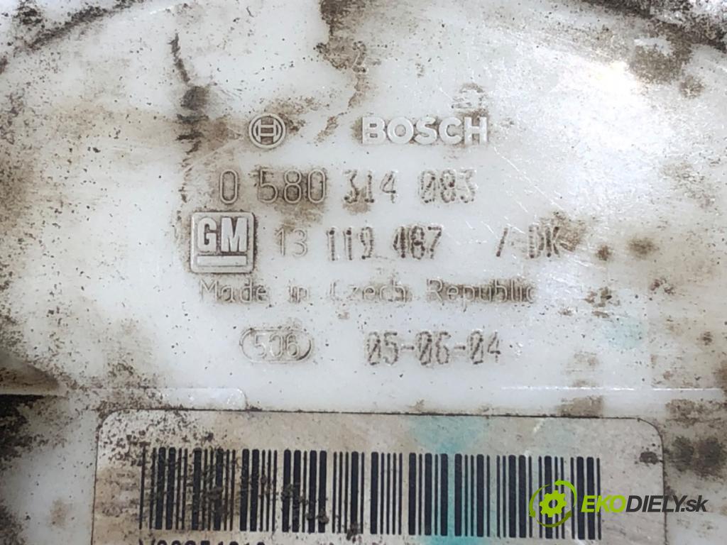 OPEL ASTRA H (A04) 2004 - 2014    1.4 (L48) 66 kW [90 KM] benzyna 2004 - 2010  pumpa paliva 13119487