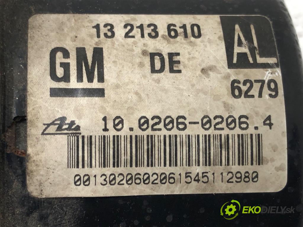 OPEL ASTRA H (A04) 2004 - 2014    1.4 (L48) 66 kW [90 KM] benzyna 2004 - 2010  Pumpa ABS 13213610 (Pumpy ABS)