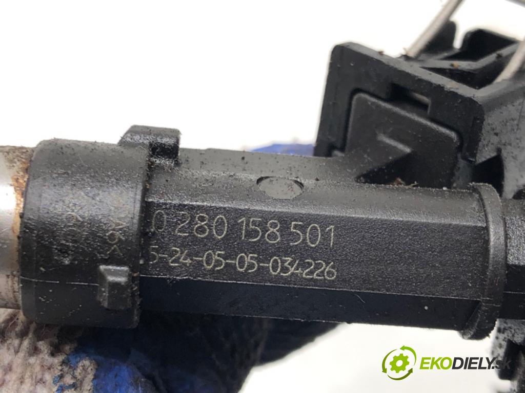 OPEL ASTRA H (A04) 2004 - 2014    1.4 (L48) 66 kW [90 KM] benzyna 2004 - 2010  Lišta vstrekovacia 0280158501 (Vstrekovacie lišty)