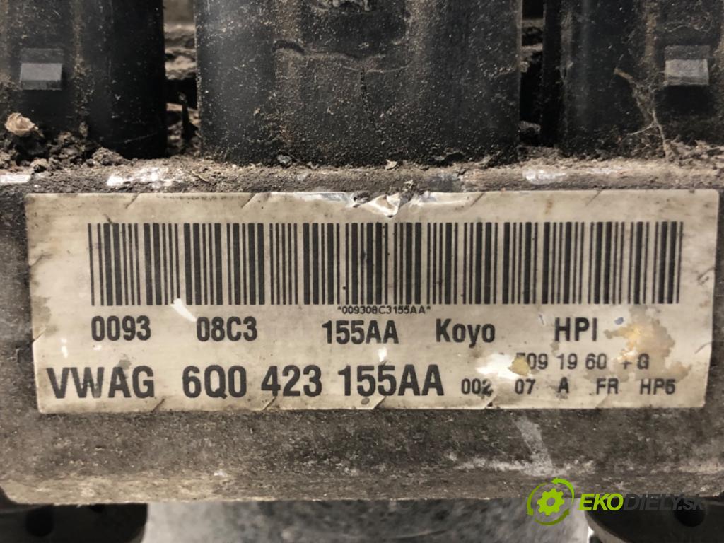 VW POLO (9N_, 9A_) 2001 - 2014    1.2 12V 47 kW [64 KM] benzyna 2001 - 2007  Pumpa servočerpadlo 6Q0423155AA (Servočerpadlá, pumpy riadenia)