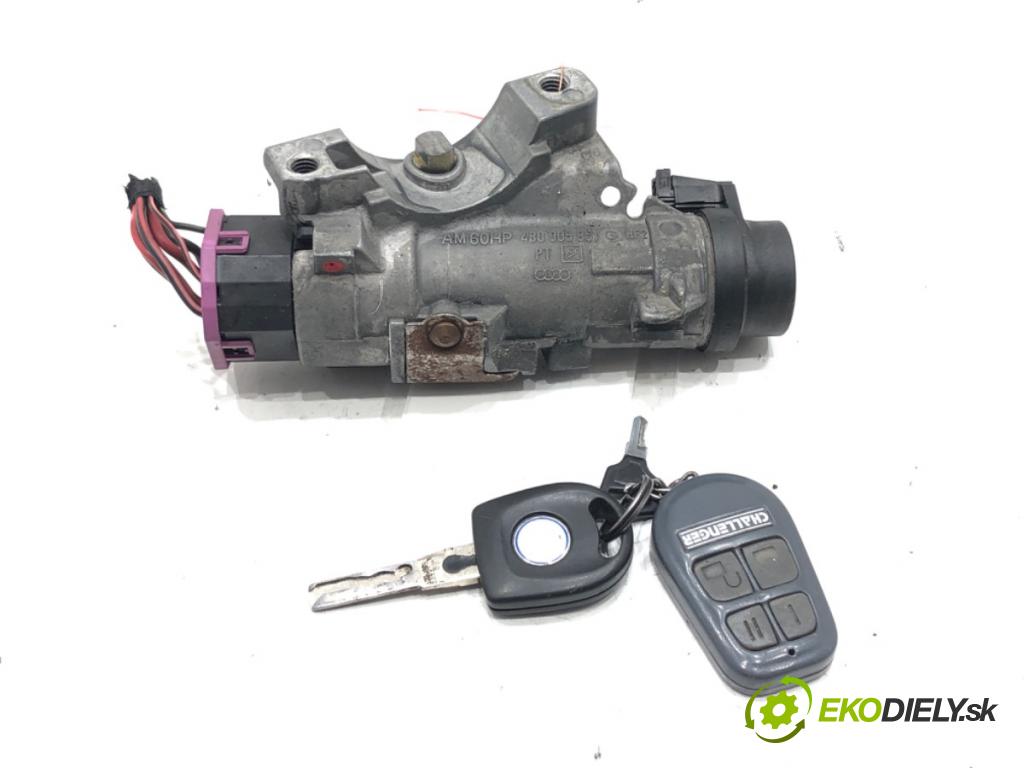 VW POLO (9N_, 9A_) 2001 - 2014    1.2 12V 47 kW [64 KM] benzyna 2001 - 2007  spinačka 4B0985851G (Spínacie skrinky a kľúče)